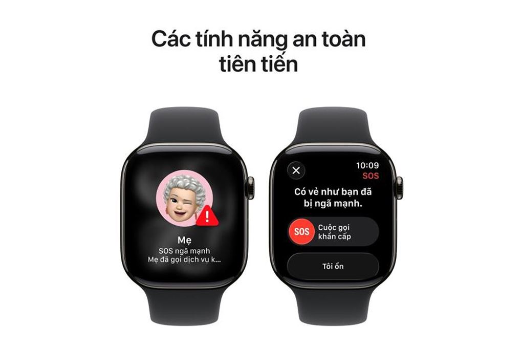 Apple Watch Series 11 GPS + Cellular 46mm viền Titanium dây thể thao Màu Titan xám