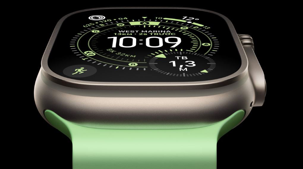 Apple Watch Ultra 3 c&oacute; thiết kế viền Titan