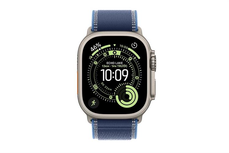 Apple Watch Ultra 3 GPS + Cellular 49mm viền Titanium dây Trail Màu Titan tự nhiên