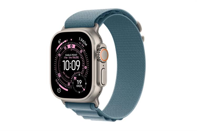 Apple Watch Ultra 3 GPS + Cellular 49mm viền Titanium dây Alpine Màu Titan tự nhiên