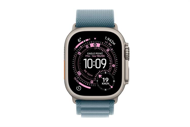 Apple Watch Ultra 3 GPS + Cellular 49mm viền Titanium dây Alpine Màu Titan tự nhiên