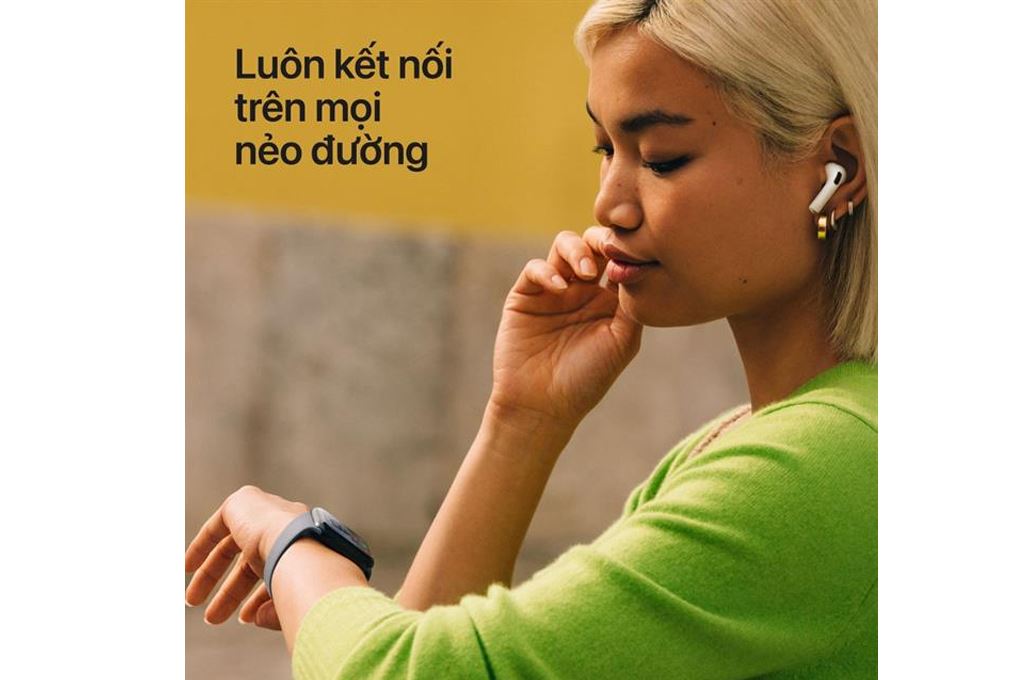 Apple Watch SE 3 GPS 44mm viền nhôm dây thể thao Màu Xanh đen