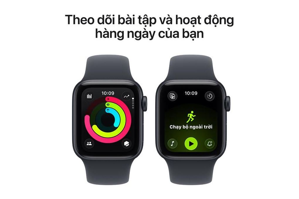 Apple Watch SE 3 GPS 44mm viền nhôm dây thể thao Màu Xanh đen