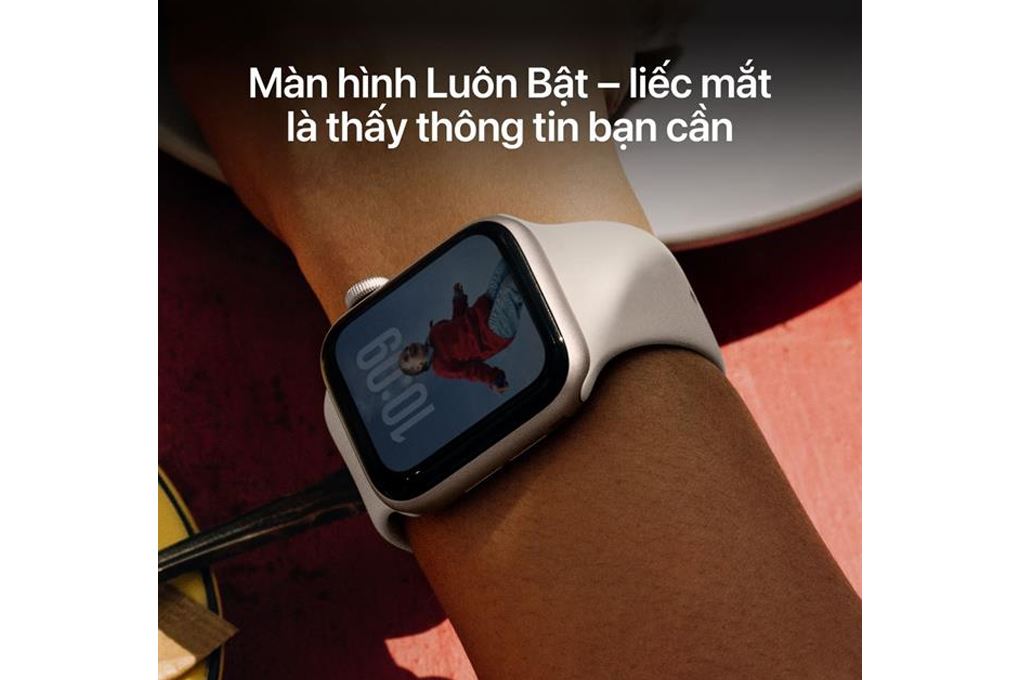 Apple Watch SE 3 GPS + Cellular 40mm viền nhôm dây thể thao Màu Xanh đen