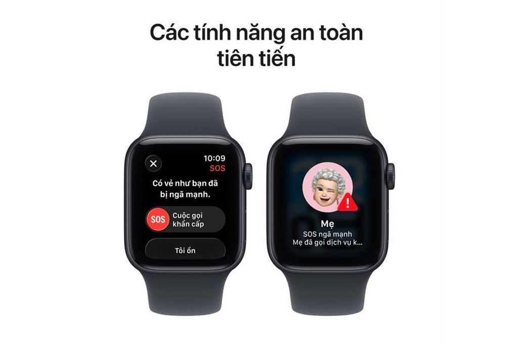 Apple Watch SE 3 GPS + Cellular 40mm viền nhôm dây thể thao Màu Xanh đen