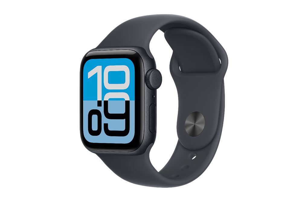 Apple Watch SE 3 GPS + Cellular 40mm viền nhôm dây thể thao Màu Xanh đen
