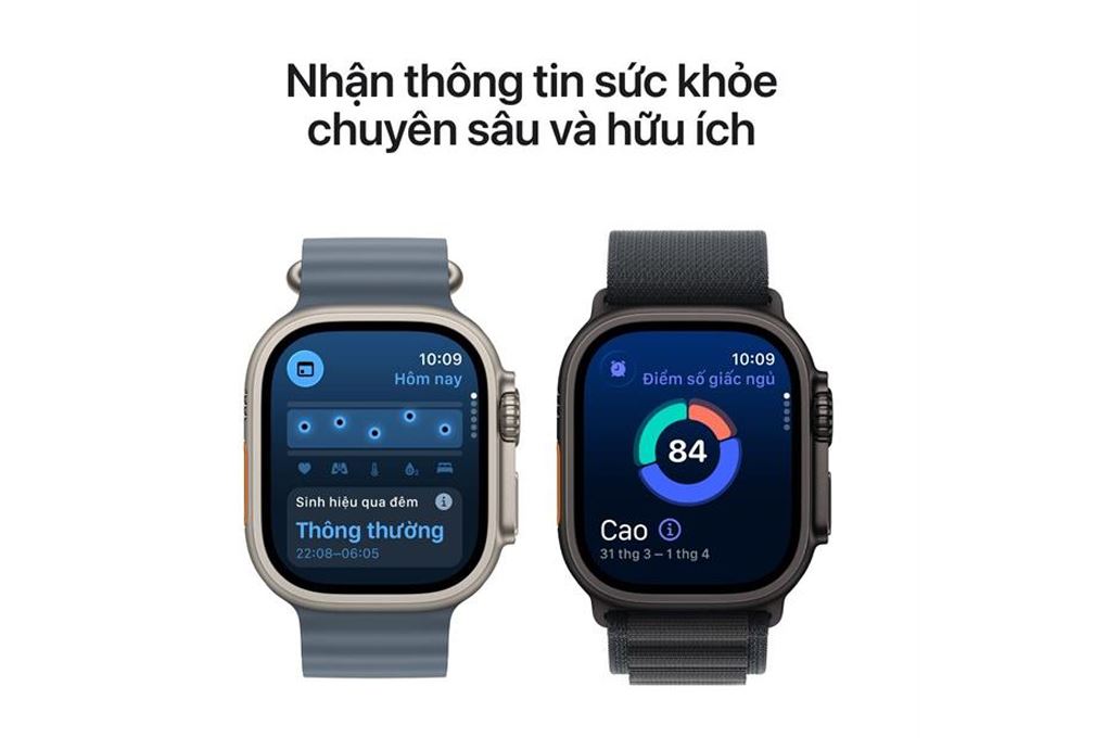 Apple Watch Ultra 3 GPS + Cellular 49mm viền Titanium dây Milan Màu Titan đen