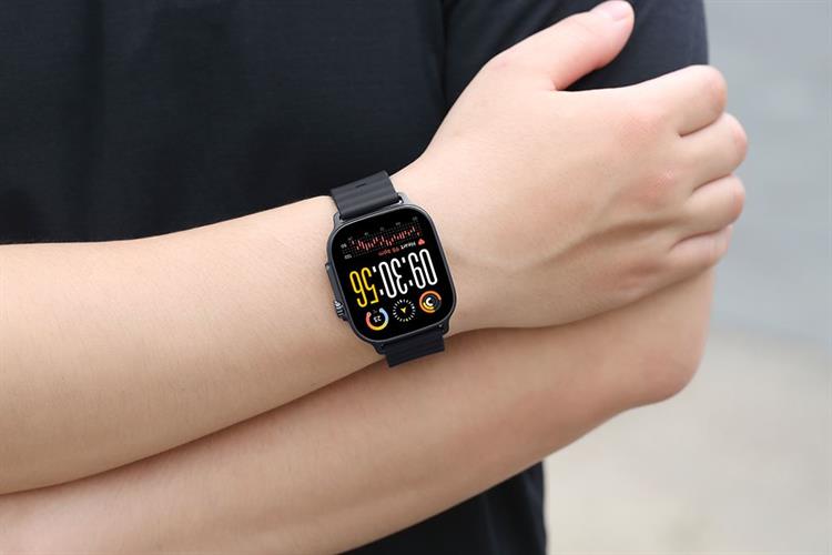 realme Watch 5 50mm dây silicone Màu Đen