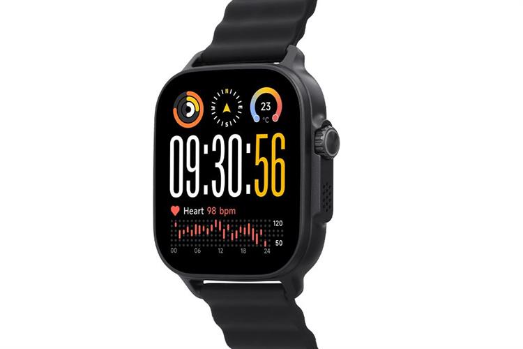 realme Watch 5 50mm dây silicone Màu Đen