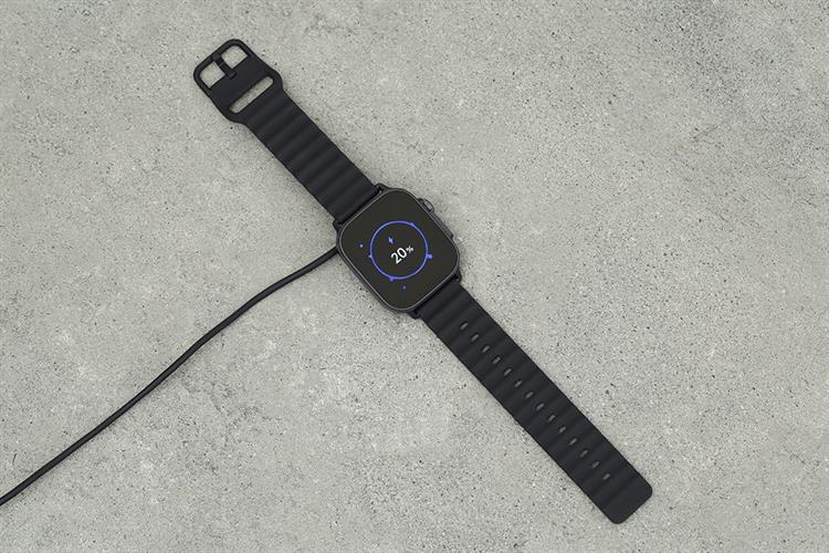 realme Watch 5 50mm dây silicone Màu Đen