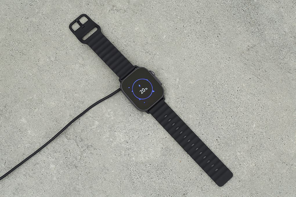 realme Watch 5 50mm dây silicone Màu Đen