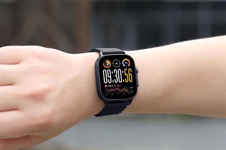 realme Watch 5 50mm dây silicone Màu Đen
