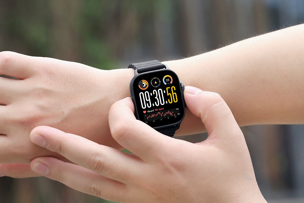 realme Watch 5 50mm dây silicone Màu Đen