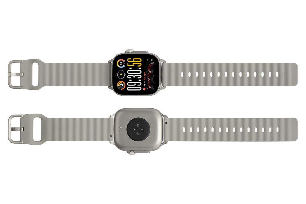 realme Watch 5 50mm dây silicone Màu Bạc