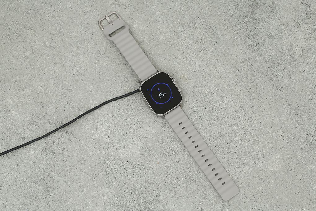 realme Watch 5 50mm dây silicone Màu Bạc