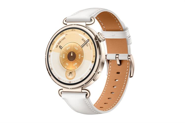 Huawei Watch GT 6 41mm viền thép dây da Màu Trắng