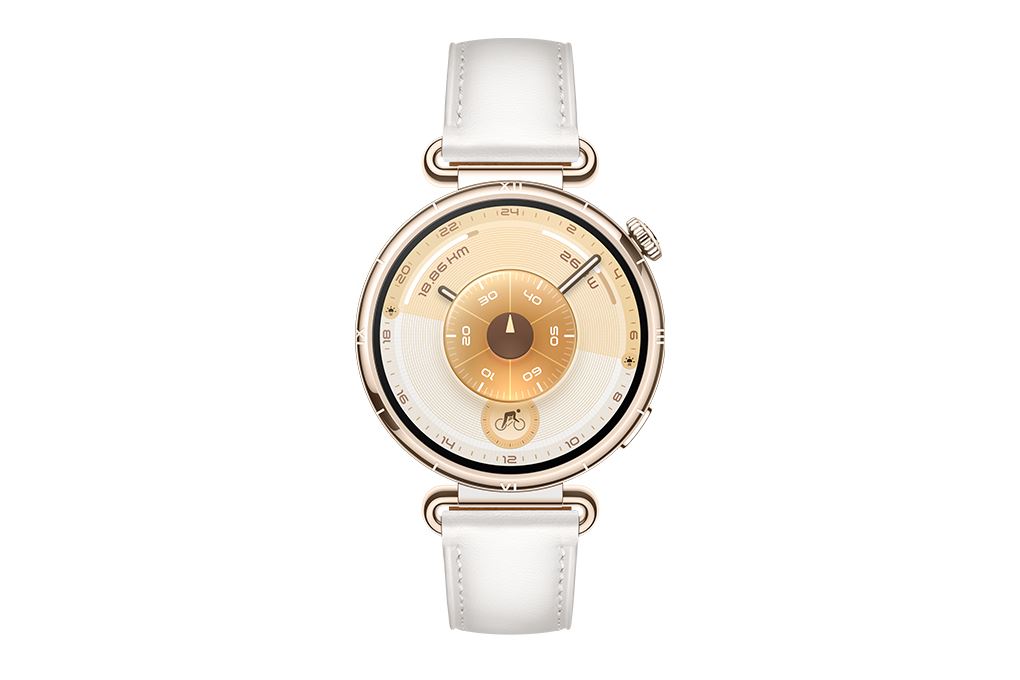 Huawei Watch GT 6 41mm viền thép dây da Màu Trắng