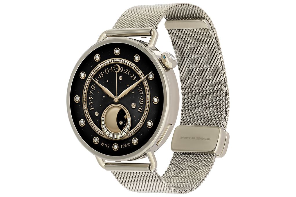 Xiaomi Watch S4 41mm dây Milanese Màu Vàng đồng