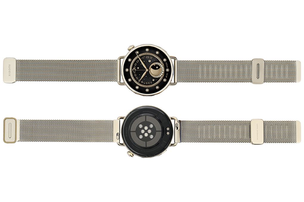 Xiaomi Watch S4 41mm dây Milanese Màu Vàng đồng