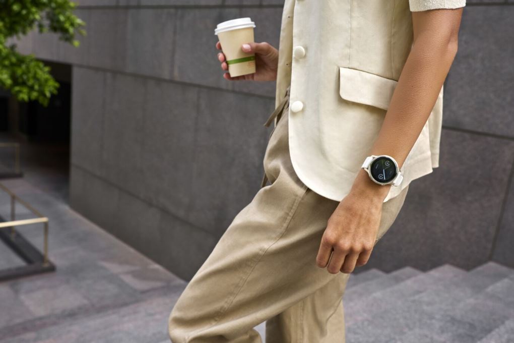 Garmin Venu 4 41mm dây silicone Màu Trắng Starlight