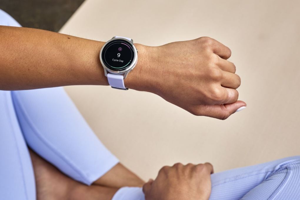 Garmin Venu 4 41mm dây silicone Màu Tím bạc