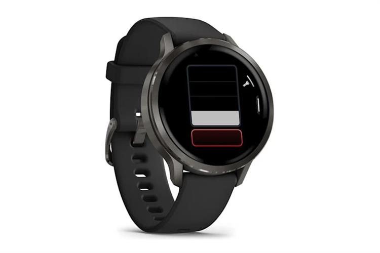 Garmin Venu 4 41mm dây silicone Màu Đen