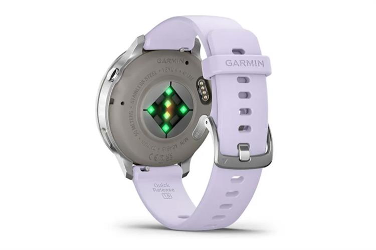 Garmin Venu 4 41mm dây silicone Màu Tím bạc