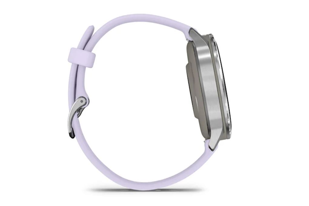Garmin Venu 4 41mm dây silicone Màu Tím bạc