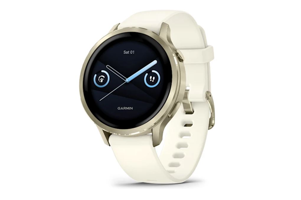 Garmin Venu 4 41mm dây silicone Màu Trắng Starlight