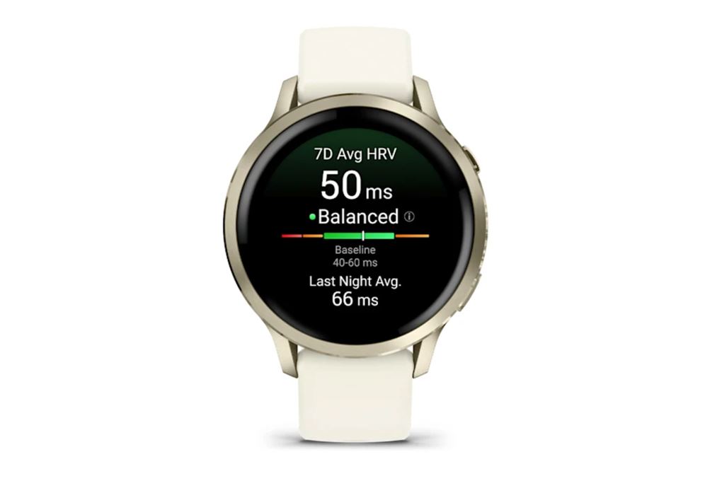 Garmin Venu 4 41mm dây silicone Màu Trắng Starlight