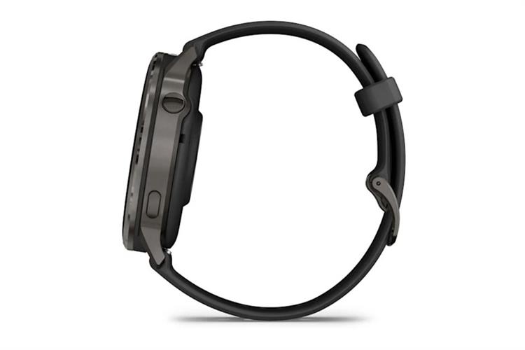 Garmin Venu 4 45mm dây silicone Màu Đen