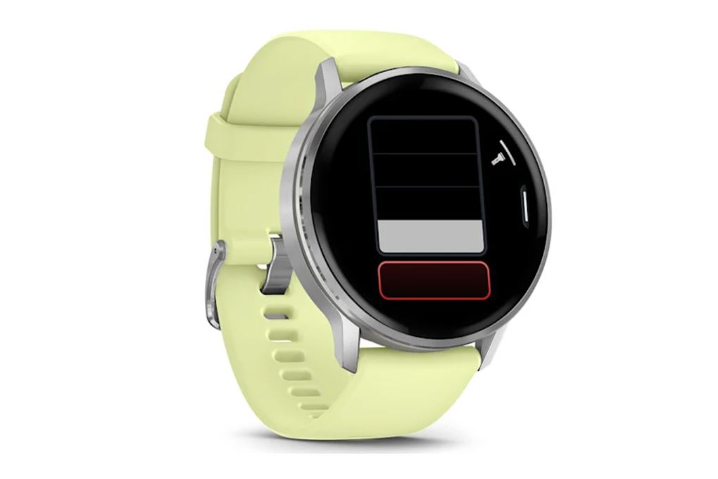 Garmin Venu 4 45mm dây silicone Màu Xám/Vàng
