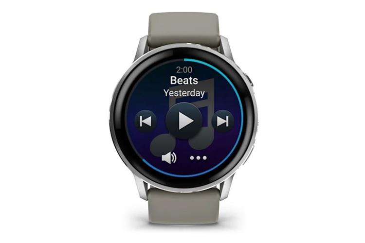 Garmin Venu 4 45mm dây silicone Màu Xám