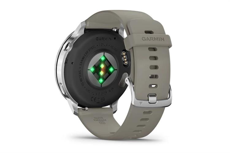 Garmin Venu 4 45mm dây silicone Màu Xám