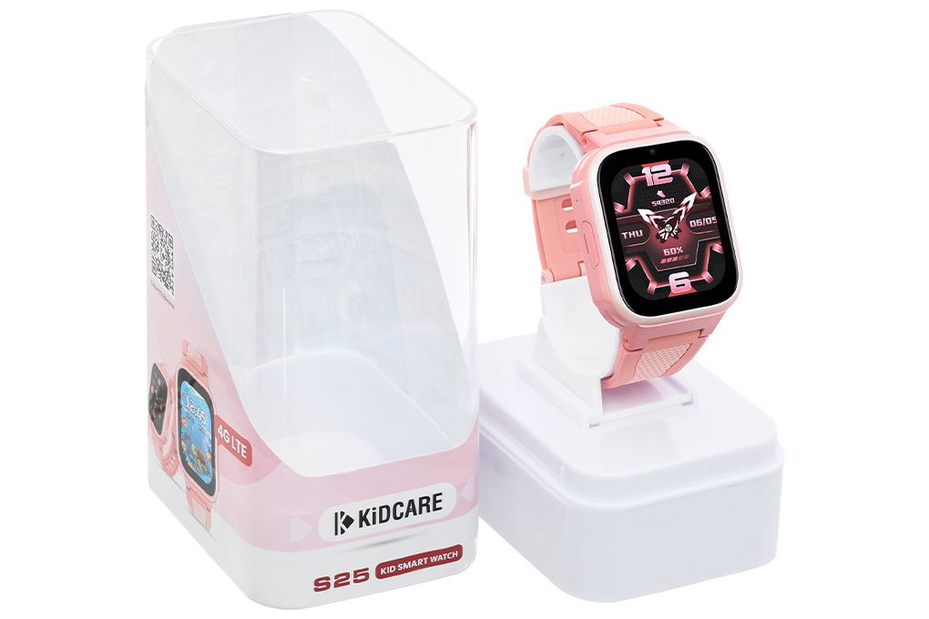 Đồng hồ định vị trẻ em Kidcare Sight S25 Màu Hồng