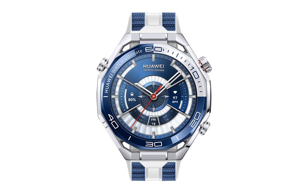 Huawei Watch Ultimate 2 47.8mm dây cao su Màu Xanh Dương