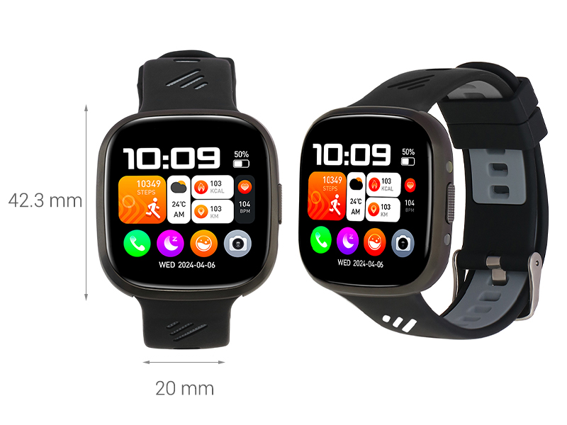 Zobo G1 42.3mm dây silicone