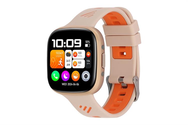 Zobo G1 42.3mm dây silicone Màu Hồng