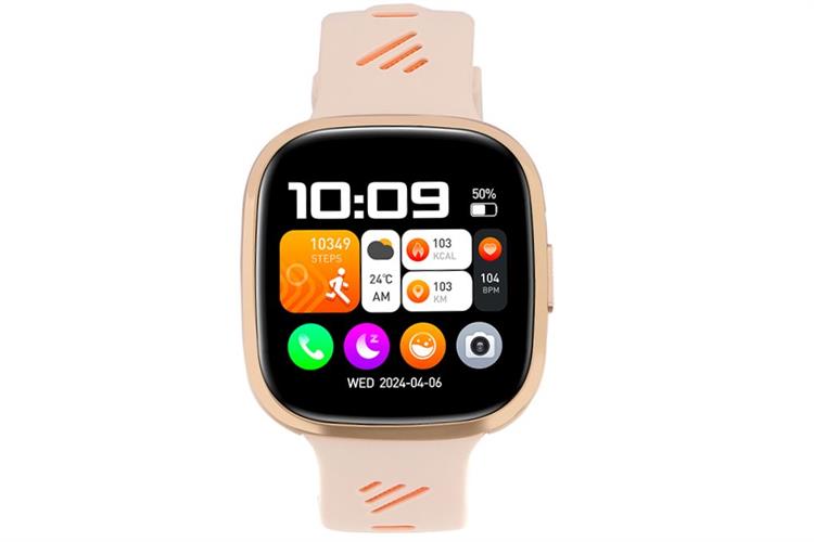 Zobo G1 42.3mm dây silicone Màu Hồng