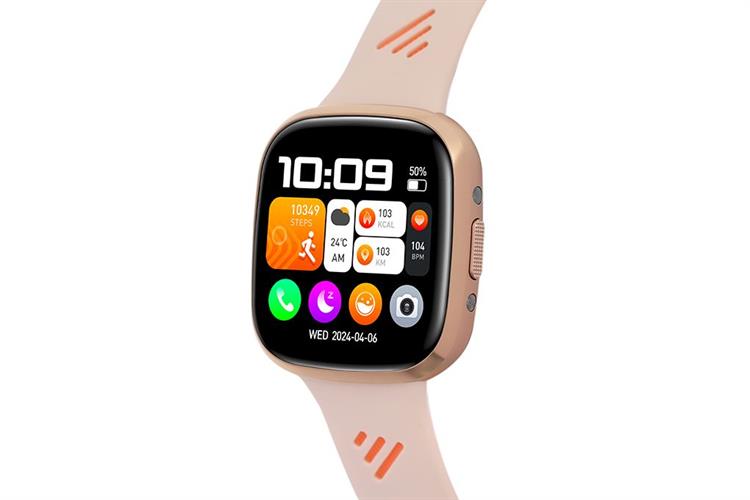 Zobo G1 42.3mm dây silicone Màu Hồng