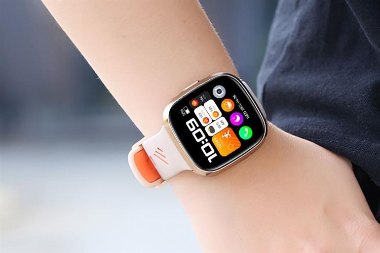 Zobo G1 42.3mm dây silicone Màu Hồng