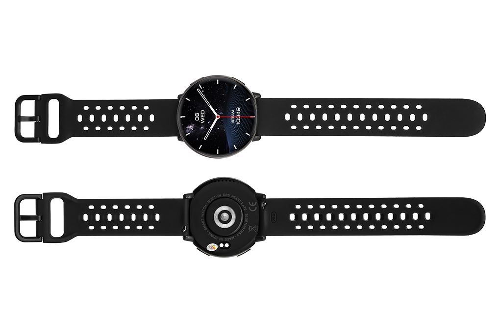 Zobo Sporty 1 42mm dây silicone Màu Đen