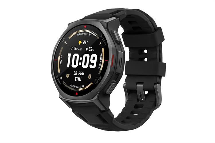Amazfit T-Rex 3 Pro 44mm dây silicone Màu Đen