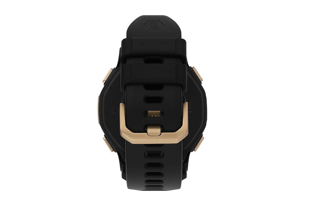 Amazfit T-Rex 3 Pro 44mm dây silicone Màu Đen - Vàng đồng