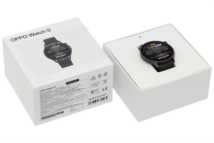 OPPO Watch S 46mm dây cao su Màu Đen