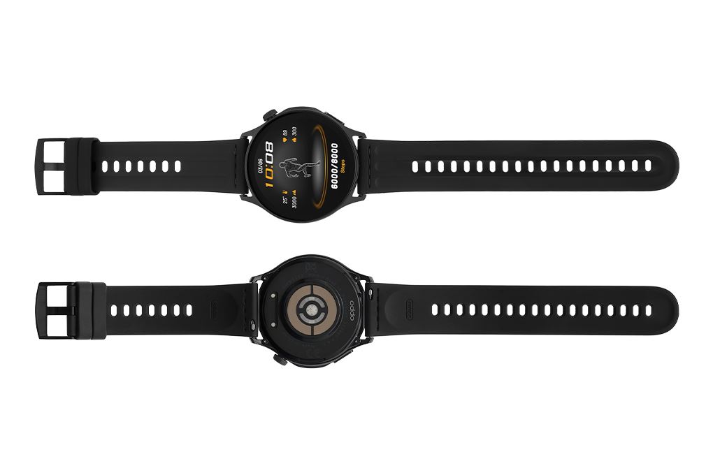OPPO Watch S 46mm dây cao su Màu Đen