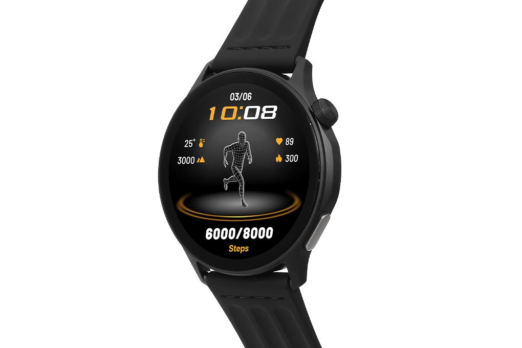 OPPO Watch S 46mm dây cao su Màu Đen
