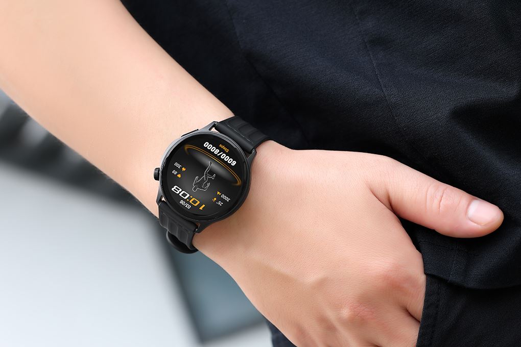 OPPO Watch S 46mm dây cao su Màu Đen