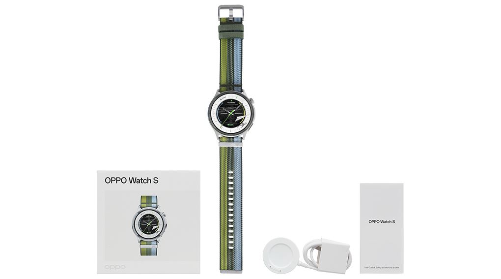 OPPO Watch S 46mm dây nylon Màu Xanh - Xám