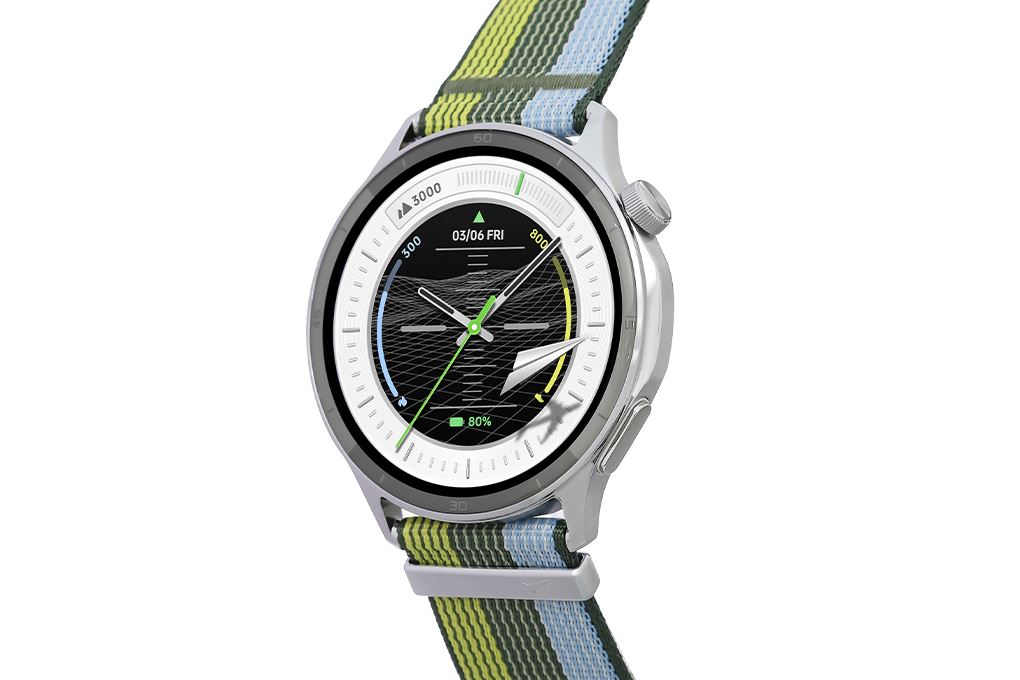 OPPO Watch S 46mm dây nylon Màu Xanh - Xám